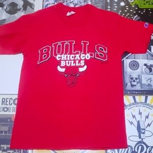 Vintage Chicago Bull’s T-Shirt Champion Brand-Med
